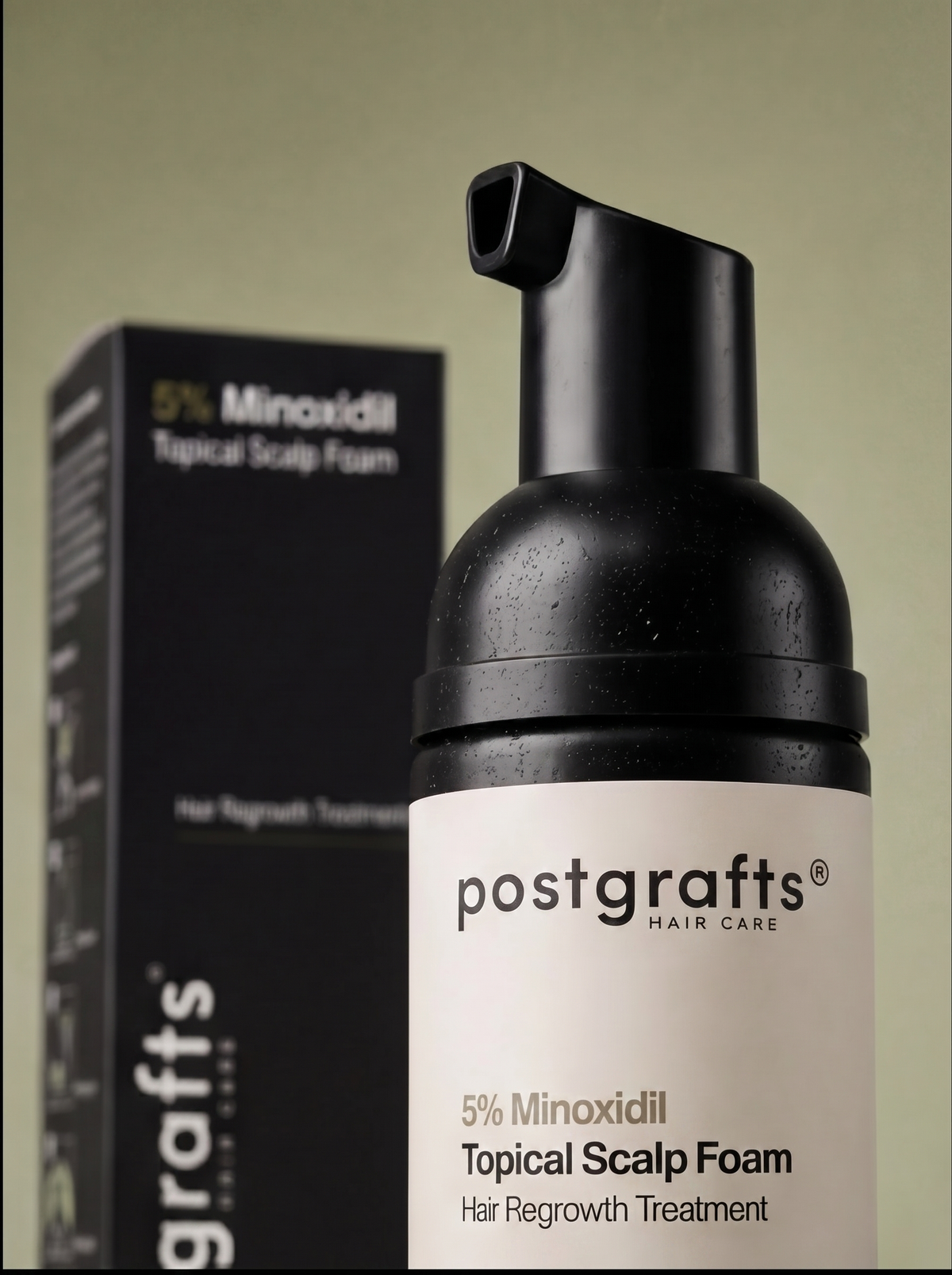 Postgrafts 5% Minoxidil Topical Scalp Foam bottle